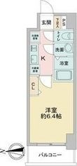 アステリ鶴舞ディオの間取図