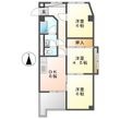 名古屋市瑞穂区中根町２丁目の間取図