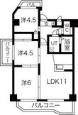 宝新瑞橋ハイツの間取図