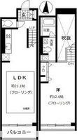 レジディア東桜Ⅱの間取図