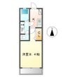 リブレア豊Ⅱの間取図
