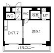 Casone asso(カゾーネアッソ)の間取図