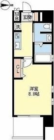 プレシャスコート金山の間取図