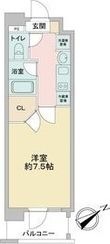 ベルファース川原通の間取図