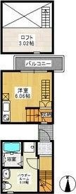 アースクエイク寺崎の間取図