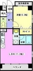 レージュ桜山の間取図