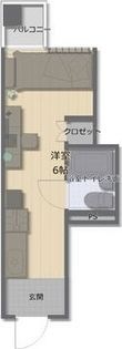 名古屋市昭和区花見通1丁目の間取図
