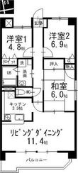 クレストステージ御器所の間取図