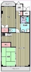 名古屋市中川区高畑1丁目の間取図