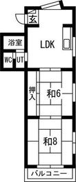 メゾン菊住の間取図