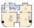 フローレスタナベの間取図