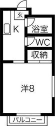 ラ・フォーレ駒方 A棟の間取図