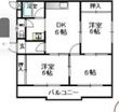 明光ハイツの間取図