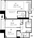 レジディア東桜Ⅱの間取図
