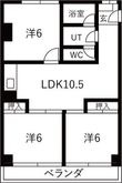 浅井レジデンスの間取図
