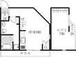 LE COCON本星崎町Ⅱの間取図
