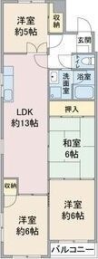 エクセル竹越の間取図