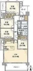 ヴィークコート陽明町の間取図
