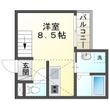 ラルク高畑の間取図