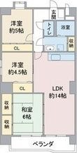 レジデンス栄光の間取図