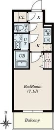 S-RESIDENCE尾頭橋clarityの間取図
