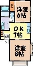 エステート八事B棟の間取図