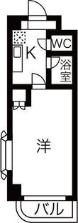 写真:ハウザー高畑 2Fの間取図