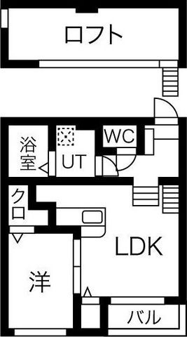 拡大写真:クローバーコート日比野 1階102の間取り