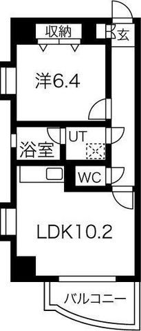 拡大写真:アビタシオン葵 9階902の間取り