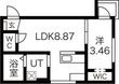 プリシェール笠寺の間取図