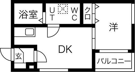 拡大写真:ハーモニーテラス高道町Ⅲ 1階101の間取り