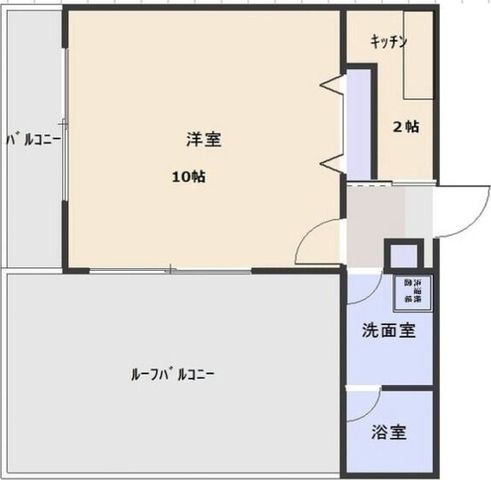 拡大写真:AMBER HOUSE Jingu 8階802の間取り