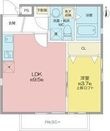 La Vie en rose(ラヴィアンローズ)の間取図