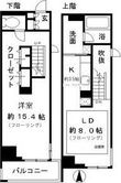 レジディア東桜Ⅱの間取図