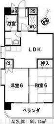 第3猪飼ビルの間取図