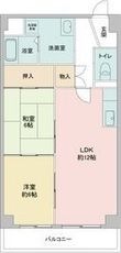 レジディア日比野の間取図