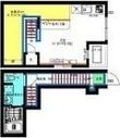 Velo SOTOYAMA(ヴェロ ソトヤマ)の間取図