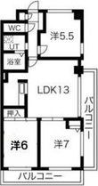 ヒルトップ井上の間取図