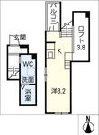 Pura Vidaナゴヤドーム前の間取図