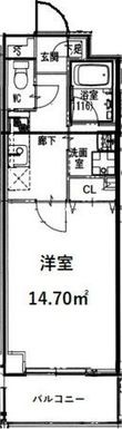 RIDGE大曾根の間取図