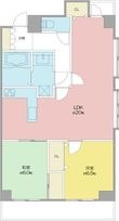ユーハウス名駅の間取図