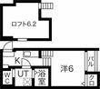 ボヌール中村公園の間取図