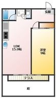ウインズ庄内の間取図