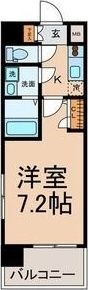 UURコート名古屋名駅の間取図