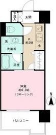 セシオン太閤の間取図