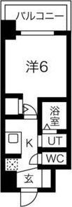 写真:エステムコート名古屋ステーションクロス 12階1202の間取図