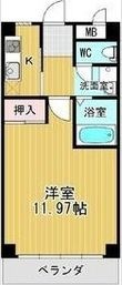 シティアイランドの間取図