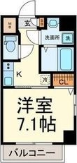 プランドール名駅の間取図