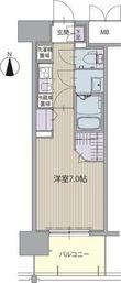 写真：パルティール黒川本通り2階の間取図