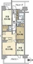 プレサンスロジェ名古屋駅NORTH FRONTの間取図